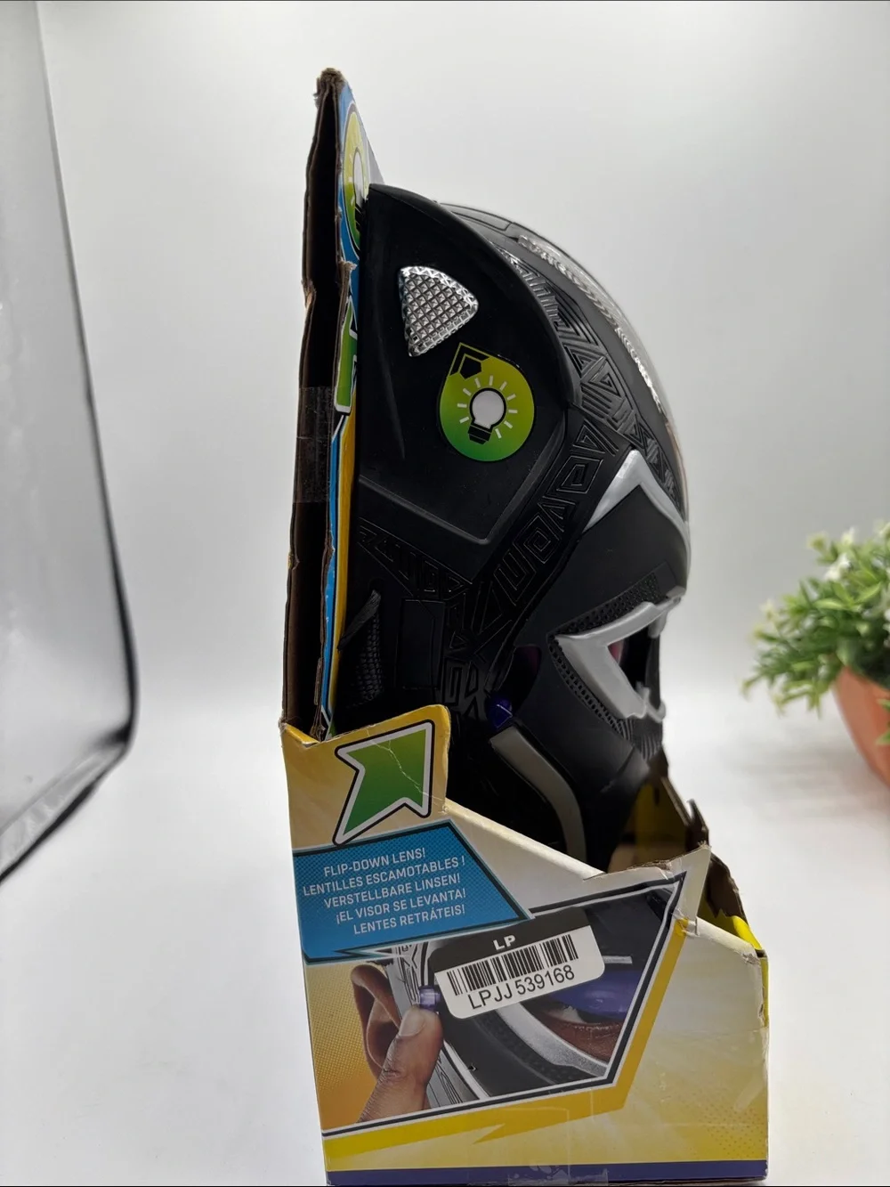 Marvel Black Panther Roleplay Mask - Black, Silver & Purple